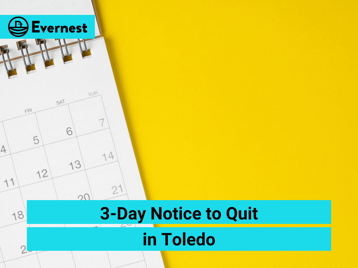 For Landlords: Understanding the 3-Day Notice to Quit in Toledo